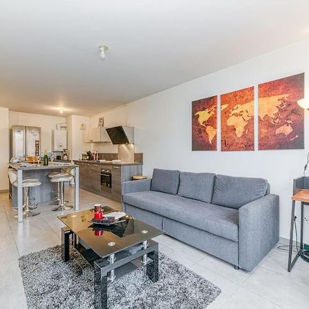 Bel Appartement-Garage Prive-Balcon-Wifi Fibre Rhut ภายนอก รูปภาพ