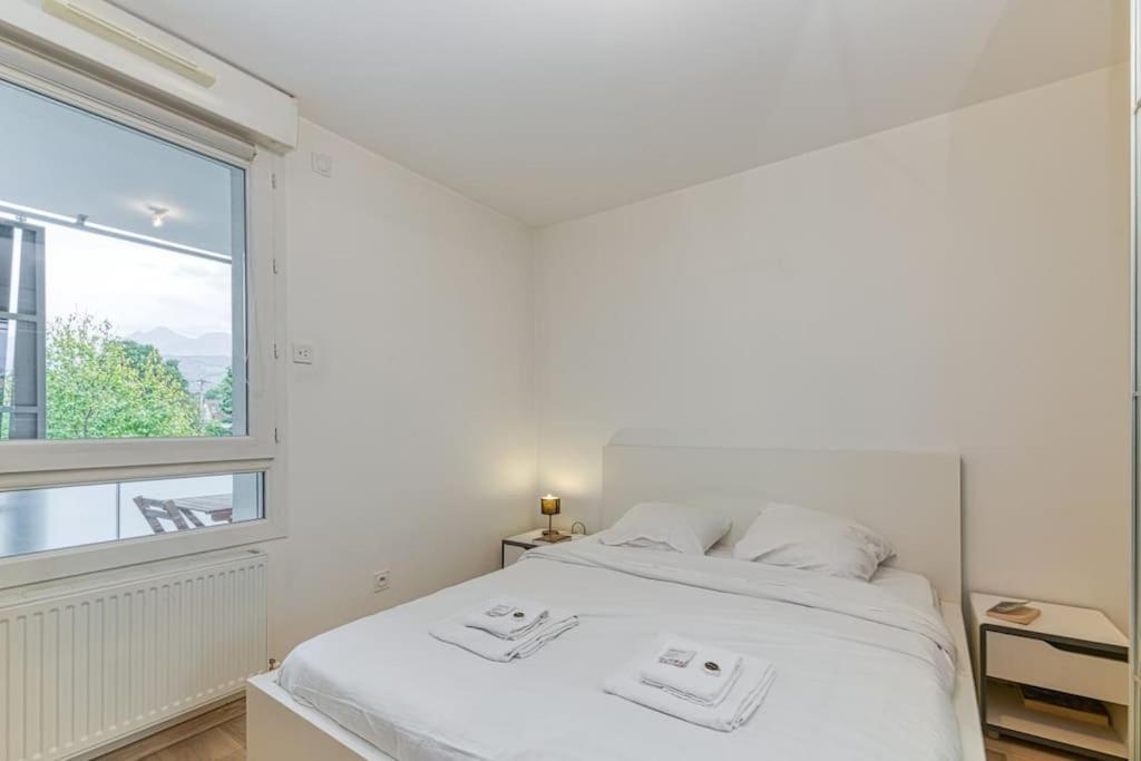 Bel Appartement-Garage Prive-Balcon-Wifi Fibre Rhut ภายนอก รูปภาพ